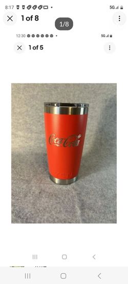 Brand-New Yeti Coca-Cola Rambler Tumbler 20 Fl. Oz. Coke Red Won't Accept Lower Offers
