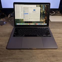 2020 13” MacBook Pro: 1.4Ghz Quad Core i5, 8GB, 512GB SSD, New Battery