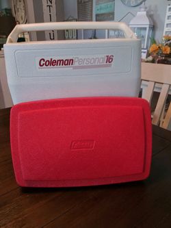 Vintage Coleman Personal 16 red/white CLEAN