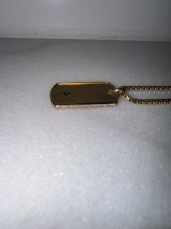 Gold plated chain