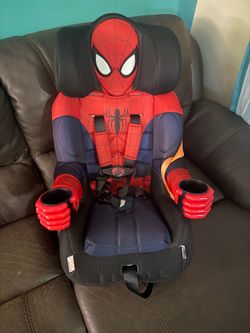 Spider-Man car seat for sale ( used twice )