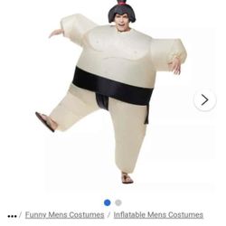 Adult Sumo Wrestler Inflatable Costume