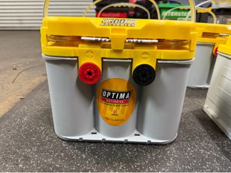 Optima Yellow Top Battery D34/78 Versatile Dual Purpose Deep Cycle AGM Car Truck Battery. Bateria Para Carro Camioneta  PRICE IS FIRM. Optima Yellow T