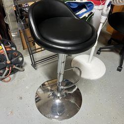 32 Inch Swivel Bar Stool  And An Office Chair