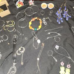 Jewelry Bundle And Jewelry Box 