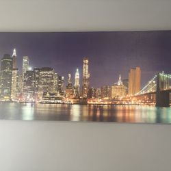🌆 City Skyline Canvas Print (New York)