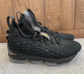 Nike Lebron 15 Metallic Gold Mens Size 9