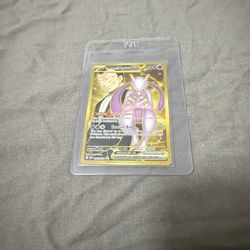 Pokemon Destined Rivals Team Rocket’s Mewtwo Ex #246 