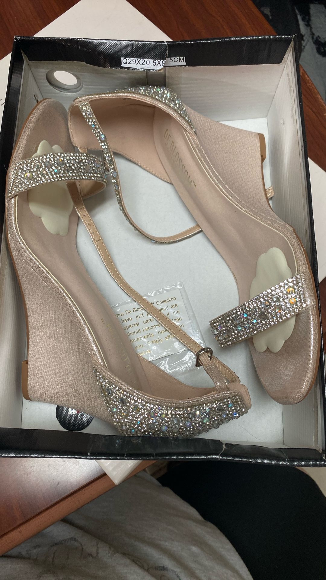 Worn Once Wedding Shoes- Size 10