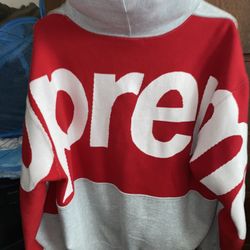 Supreme Big Logo Jacquard Hoodie 2023