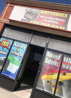 Auto Batteries New and Used.