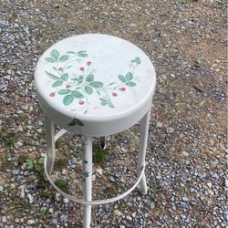 Old Metal Stool