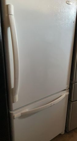 Whirlpool Bottom Freezer  White Refrigerator
