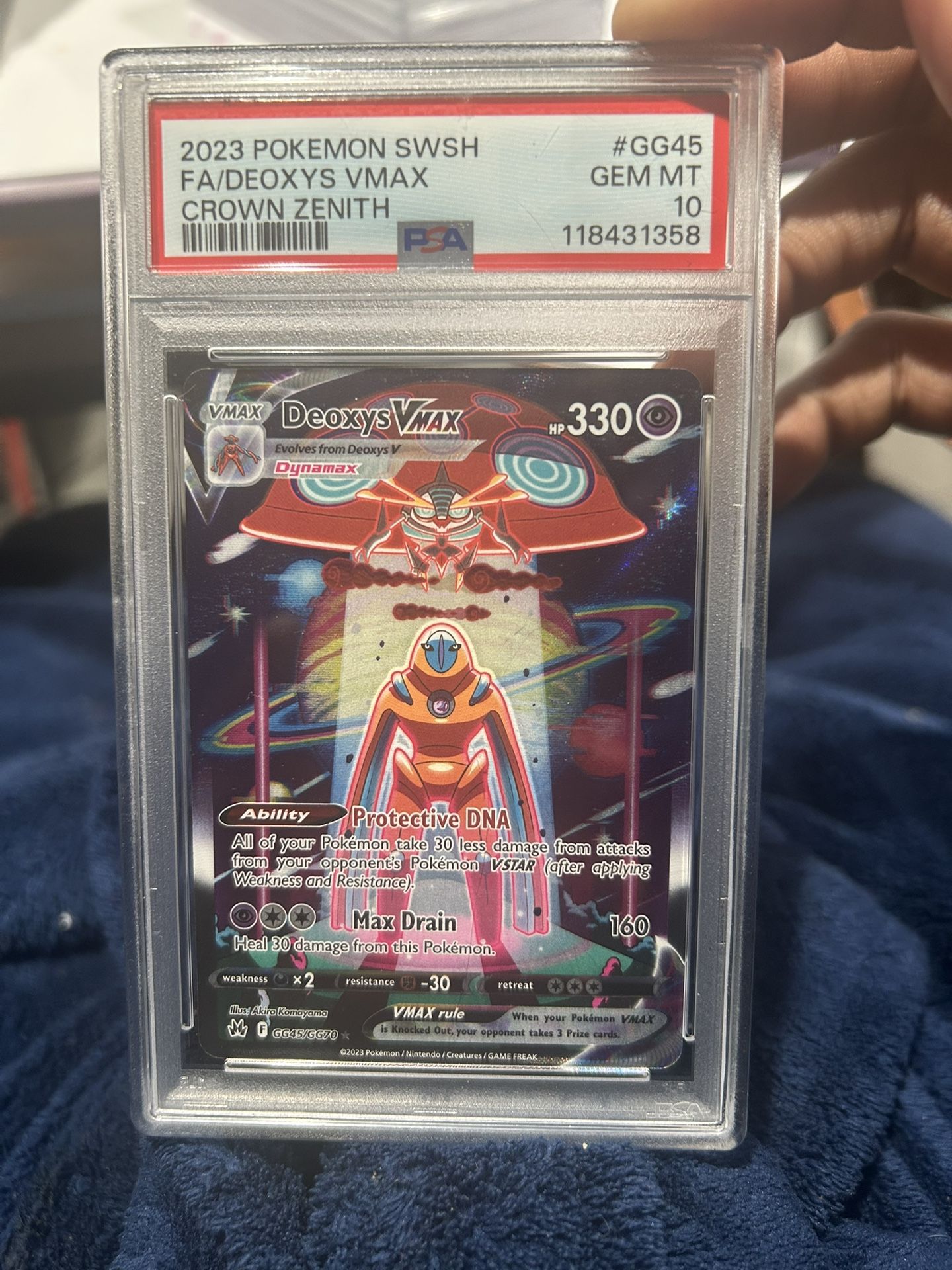 2023 Pokemon swsh FA/DEOXYS VMAX