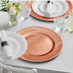 Rose Gold Plates