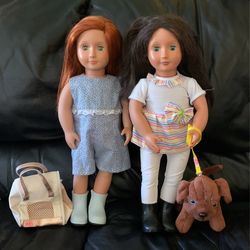 Our Generation Dolls Plus Puppy
