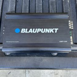 BLAUPUNKT AMP1504 Car Audio 4-Channel Amp Amplifier 1500 Watts 