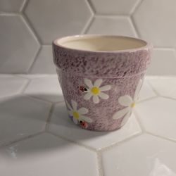 Purple Flower Pot