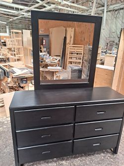 Dresser De Madera De Pino