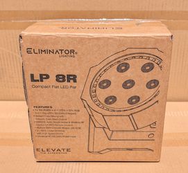 Eliminator LED Wash Light Par Sound Activated Remote Control RGBW LP 8R 🚨 Payment Options Available 🚨 No Credit Needed 🚨
