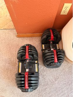 Bow flex adjustable weight and bench