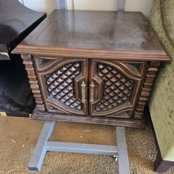 End Table With Storage 