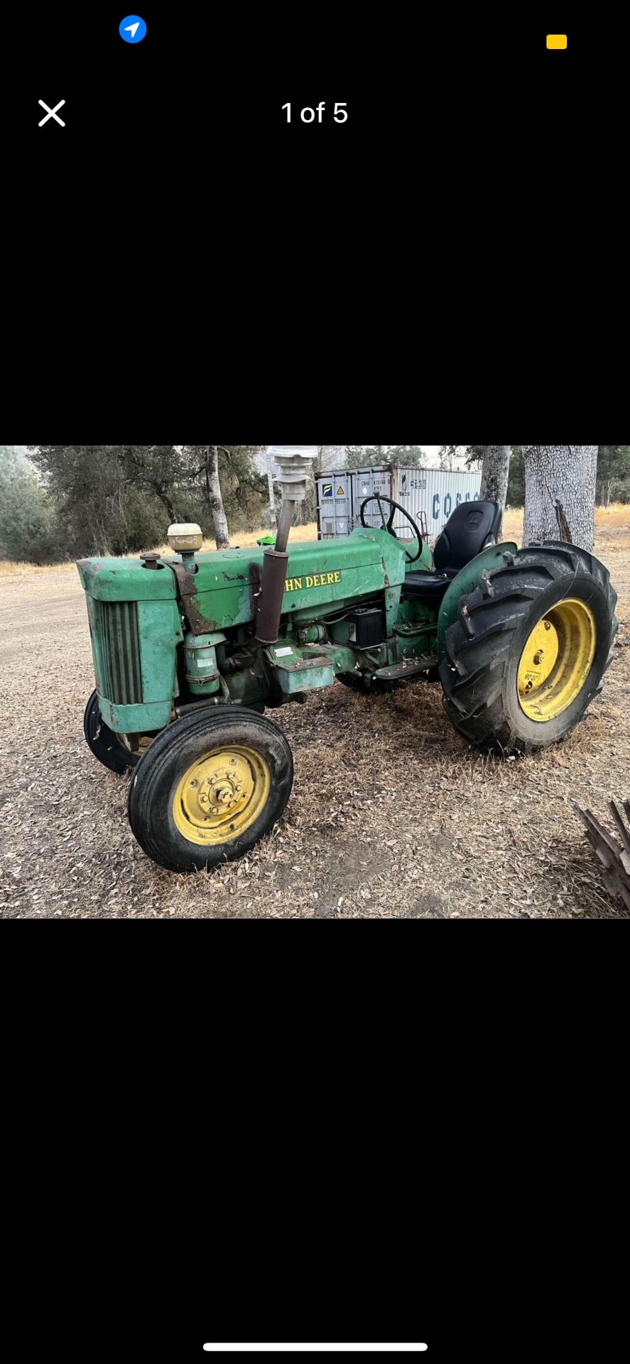 John Deere tractor