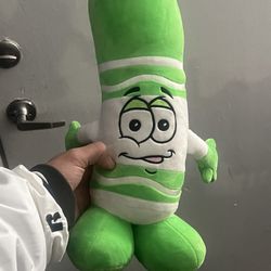Crayola Twist O Lime Marker Character Plush 