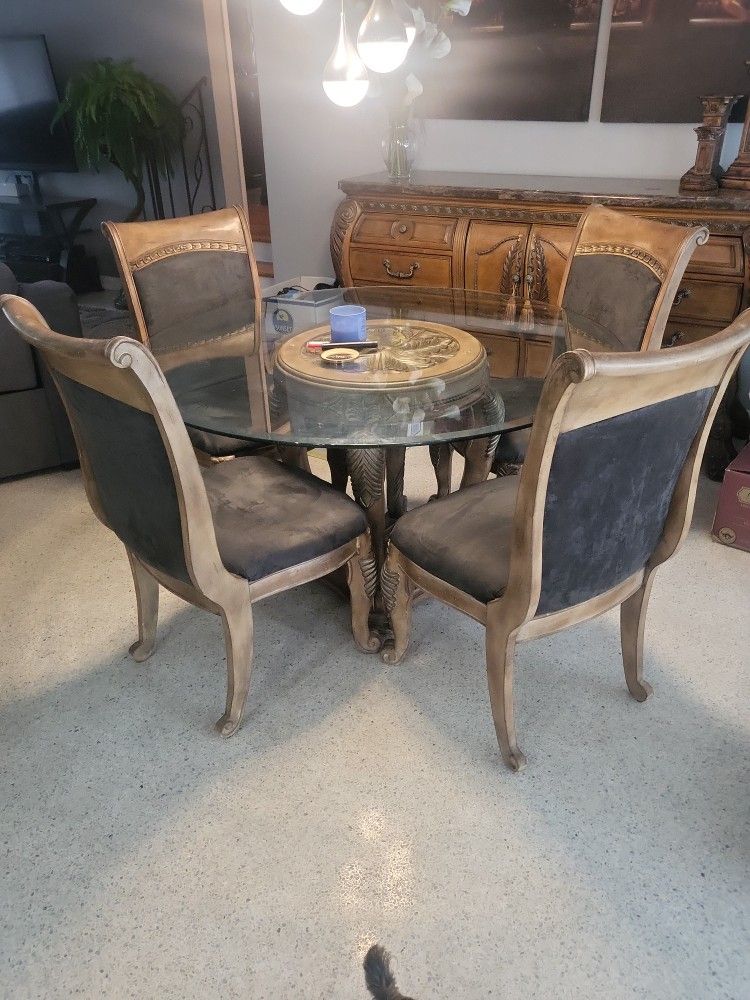 Table And 4 Chairs
