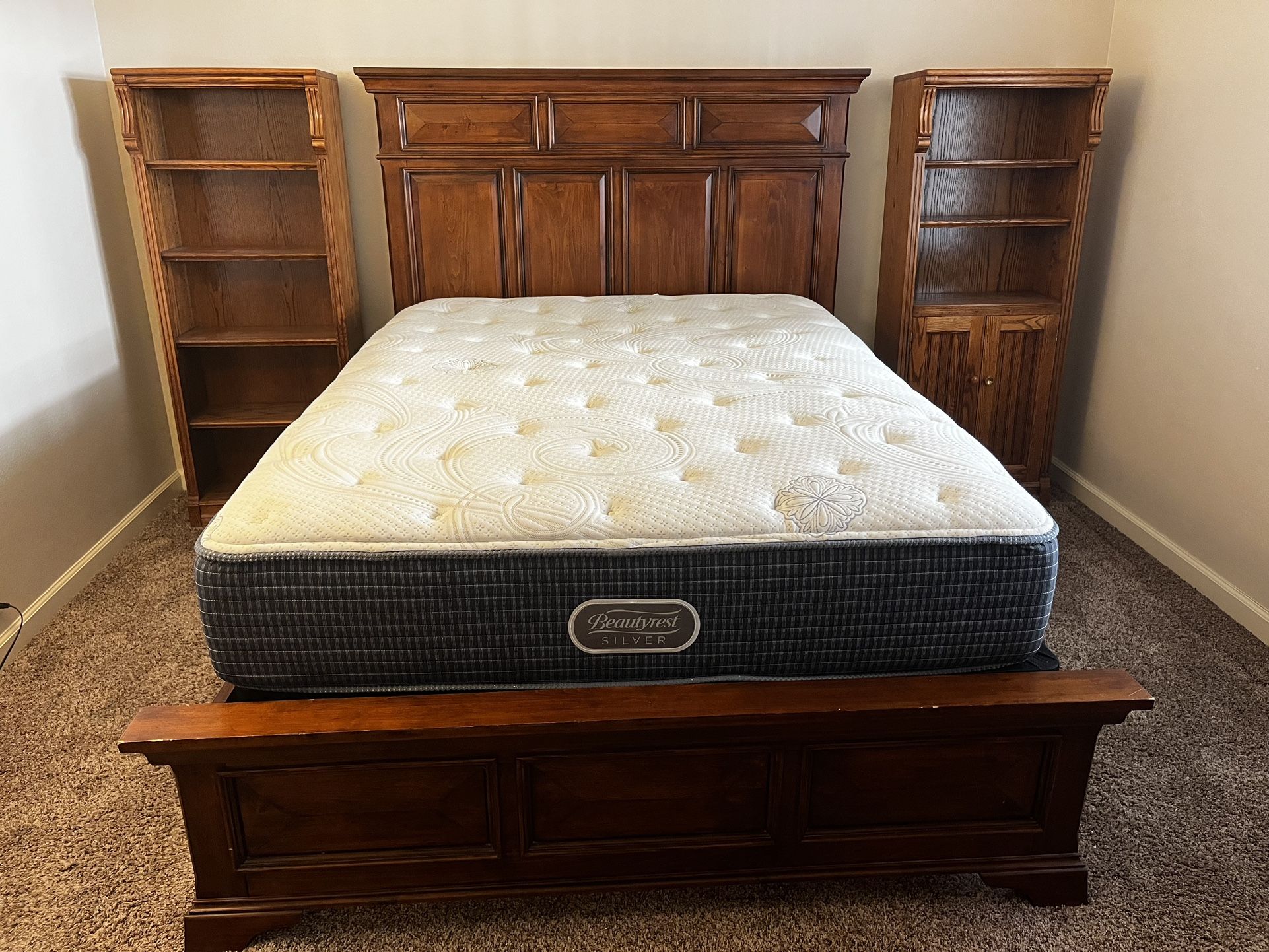 Bedroom Set (Bed Frame, Mattress, Box Springs)