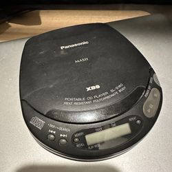 Panasonic Mash XBS CD Player
