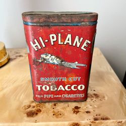 1930’s Aviation Tobacco Tin Antique