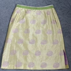 Pure Silk , Lined Designer Skirt Bought At Neiman Marcus