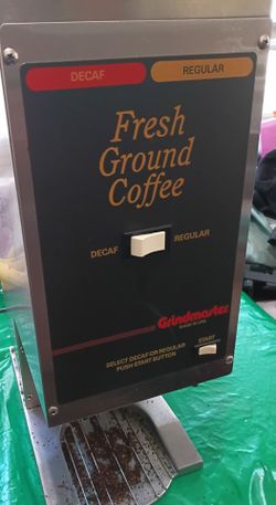 Commercial grownd coffe master
