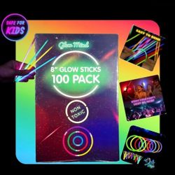 100 Glow Sticks Party 