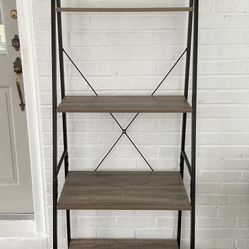 4-Tier Ladder Bookshelf