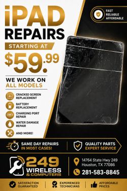Ipad Repairs All Models