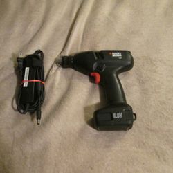Black And Decker Drill With Charger

