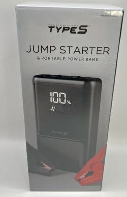 Type S 8600mAh Jump Starter & Portable Power Bank