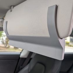Tesla sun visor