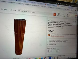 Free Wainscoting (color: rust)