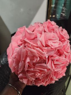 Pink Flower Balls