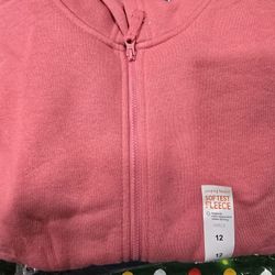 Girls Zip Up Hoodie Jacket