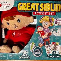 Great Sibling Baby Doll Activity Set Toy