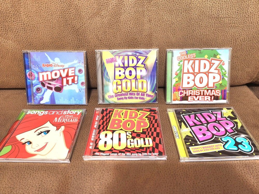 Kidz Bop and Kids CDs, Six