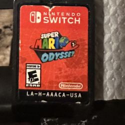 SUPER MARIO ODYSSEY FOR NINTENDO SWITCH IN GREAT CONDITION 