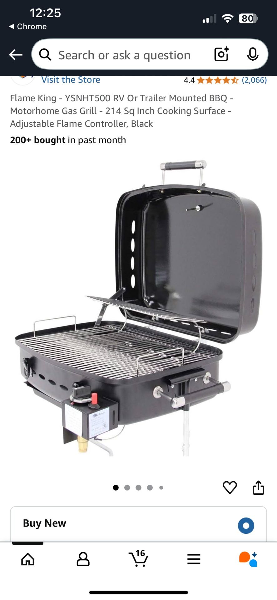 RV grill