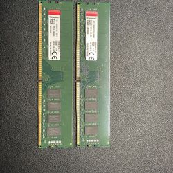 Kingston ddr4 2666MHz 16GB*2