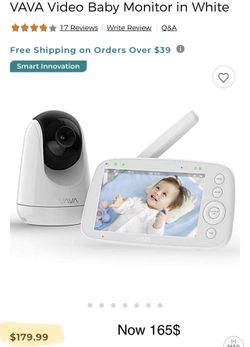 VAVA Video Baby Monitor in White