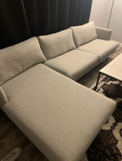 Article Burrard Left Sectional Sofa – Seasalt Gray
